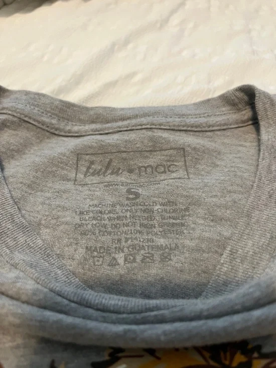 Hay Pumpkin Graphic Tee - Gray/Orange - Picture 2 of 3